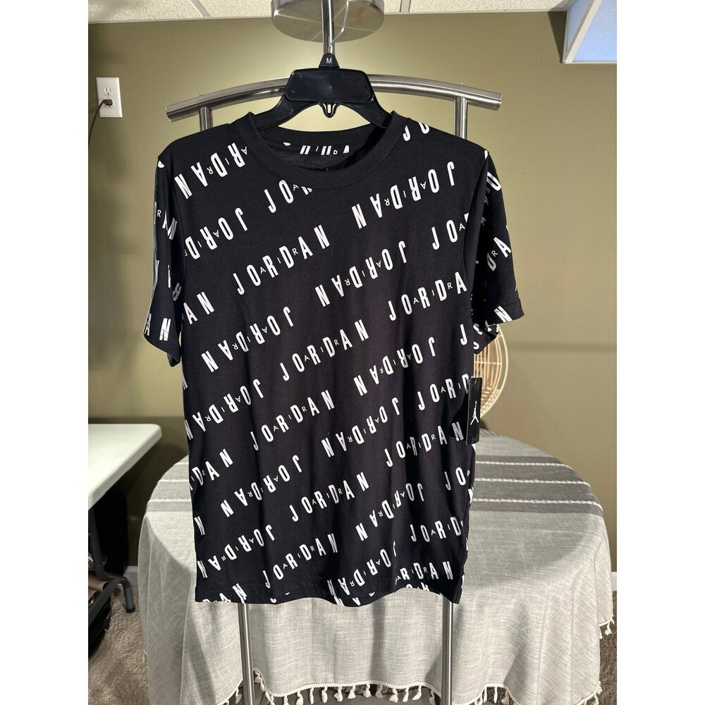 Air Jordan Shirt Short Sleeve Size Boys Large
